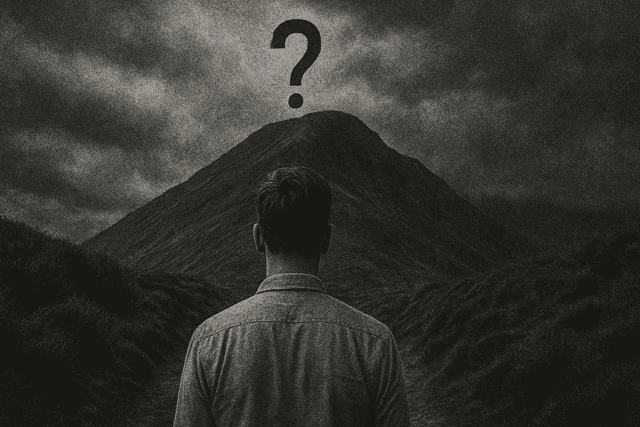 Man facing situational challenges